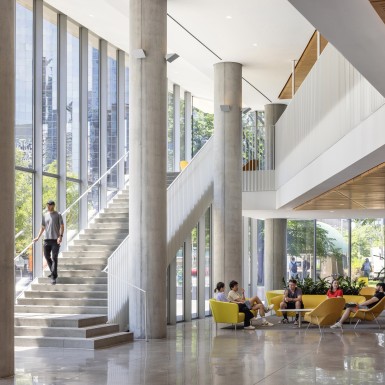 The Schwartz Reisman Innovation Campus at the University of Toronto,  Location: Toronto, Ontario, Canada, Architect: Weiss/Manfredi Architects