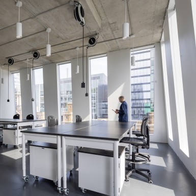 The Schwartz Reisman Innovation Campus at the University of Toronto,  Location: Toronto, Ontario, Canada, Architect: Weiss/Manfredi Architects