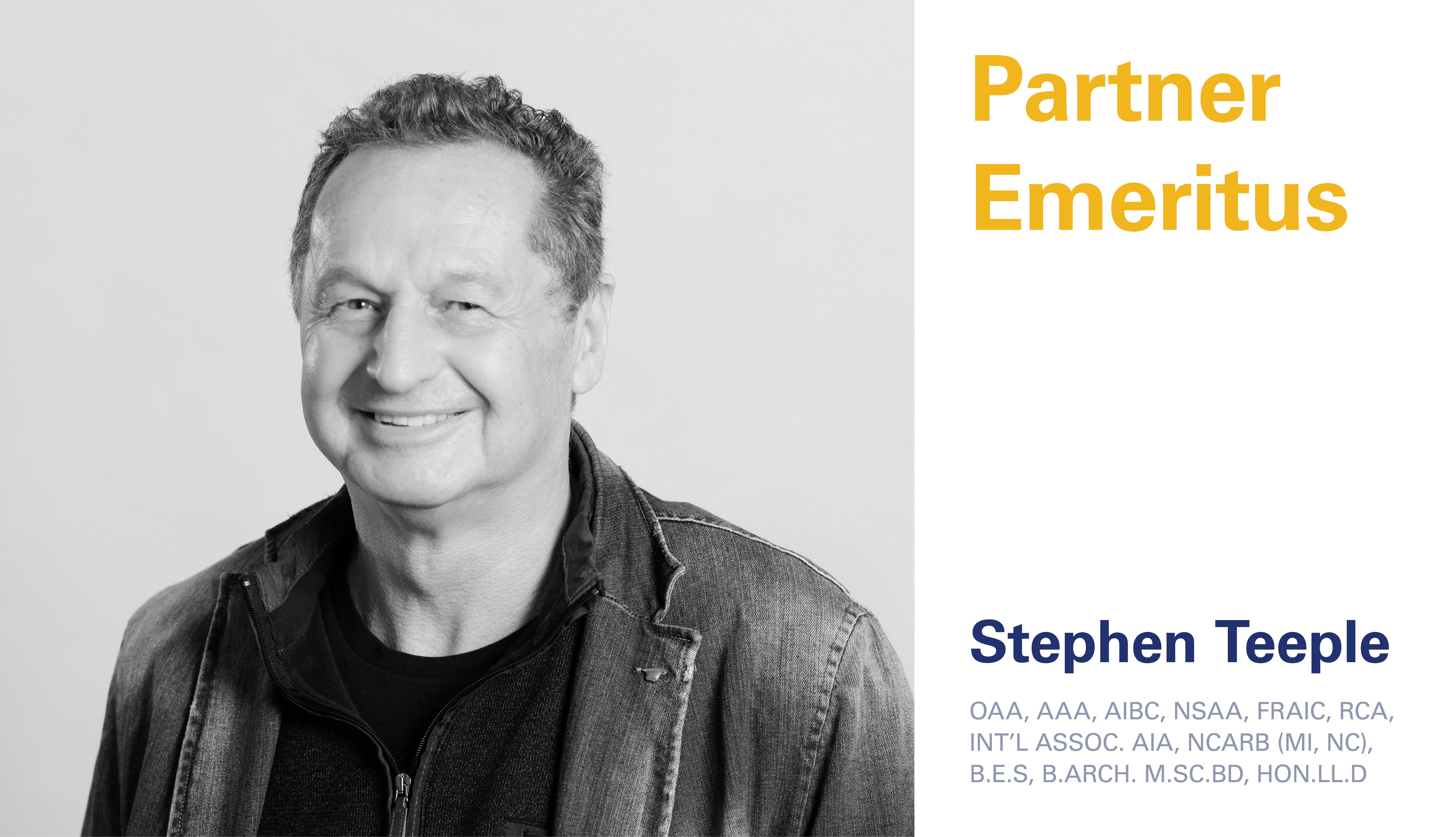 Teeple Celebrating Teeple Architects’ New Partner Emeritus – Stephen Teeple ...